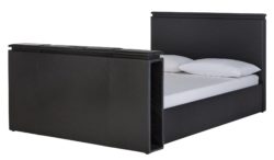 Hygena - Black Gaming - Bed Frame - Double